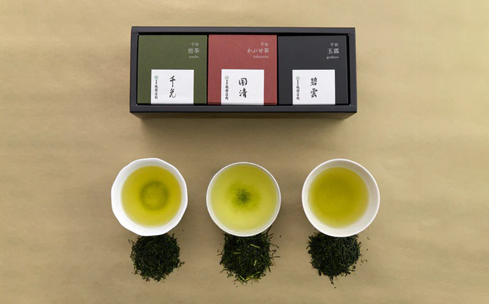 祇園辻利】宇治茶3種詰合せ（玉露・かぶせ茶・煎茶） - 京都府京都市