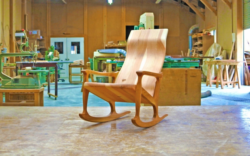 木の椅子工房G.WORKSの『ロッキングチェア』 / 和歌山 田辺市 龍神村 