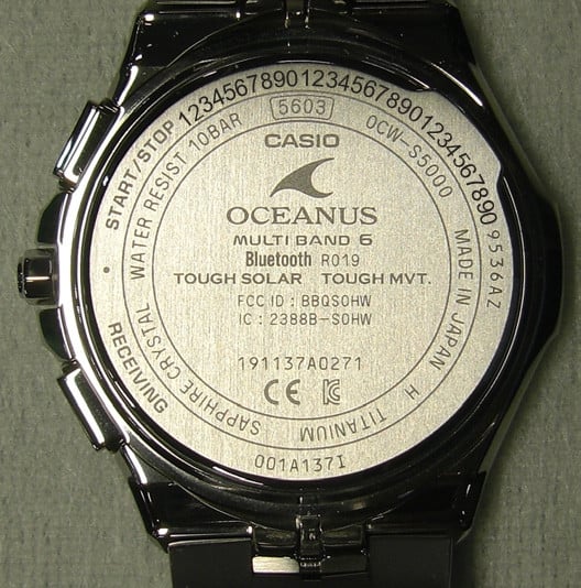 CASIO腕時計 OCEANUS OCW-S5000MB-1AJF ≪名入れ有り≫ - 山形県東根市