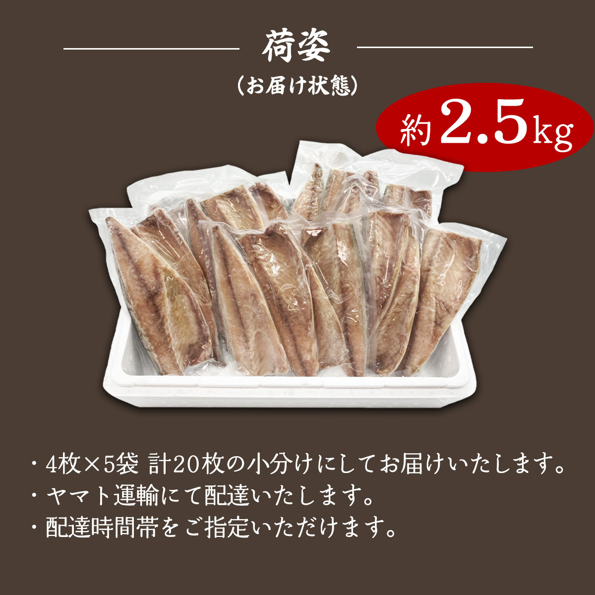 【北海道産】塩サバフィレ約2.5kg 20枚（4枚入×5袋） 無添加 小分け