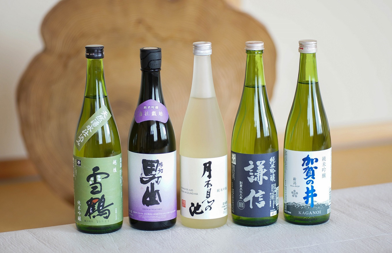 専門家厳選／糸魚川五蔵の飲み比べ 720ml×5本 『加賀の井』『謙信