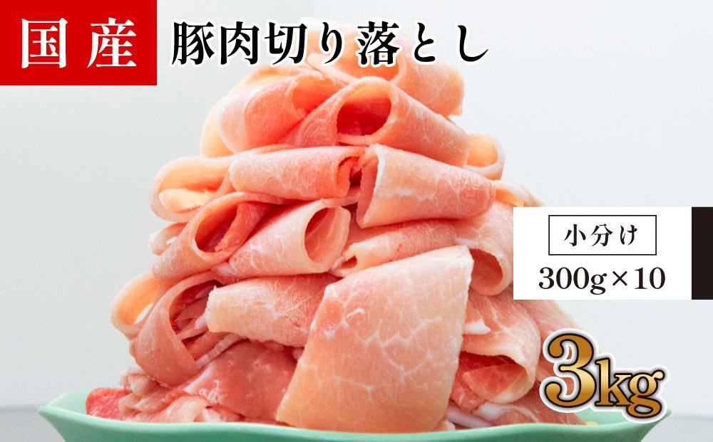 国産 豚肉切落し(約3kg)【小分け 約300g×10】 高知県高知市｜ふるさとチョイス ふるさと納税サイト