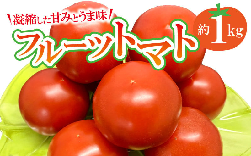 フルーツトマト 約1kg - 香川県高松市｜ふるさとチョイス - ふるさと