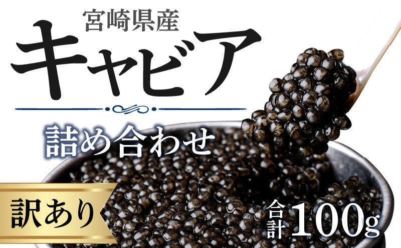 詰め合わせ　宮崎県宮崎市｜ふるさとチョイス　訳あり】宮崎県産キャビア　合計100g_M017-049　ふるさと納税サイト