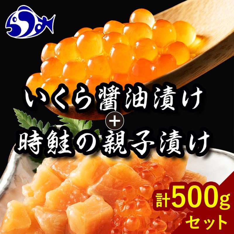 北海道 知床・羅臼産 鮭親子漬け 250g~750g 旬の秋鮭と鮭卵を特製タレ