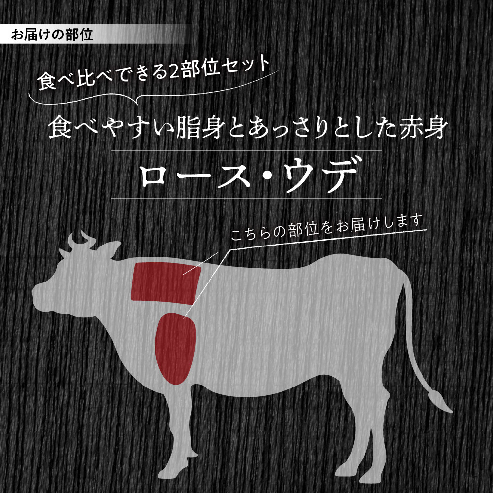 宮崎牛 肩 ロース ウデ スライス セット 計700ｇ 牛肉 肉 国産