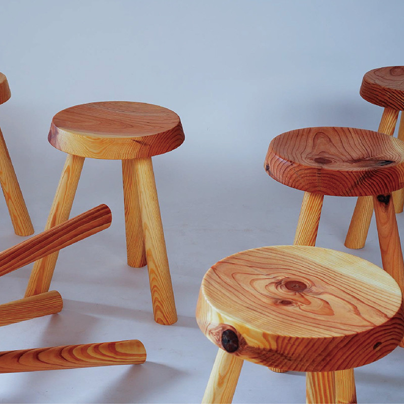 Tojinbo stool【日記家具】