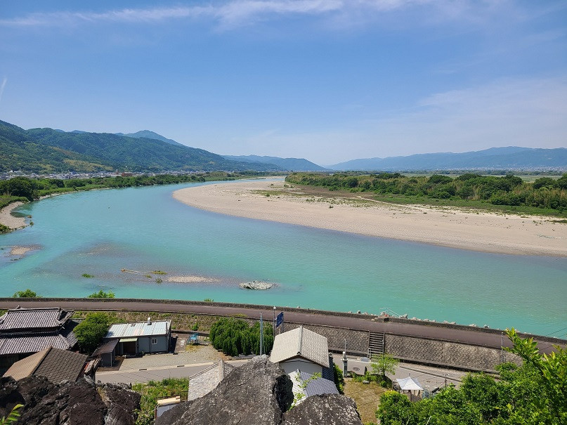 岩の鼻からの眺望