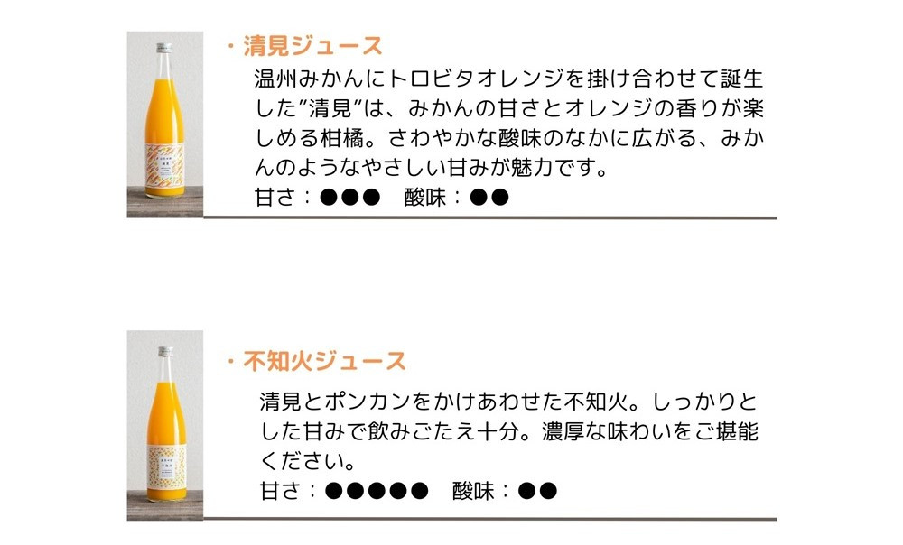 無茶々園のストレートジュース（6本セット）　愛媛県西予市｜ふるさとチョイス　ふるさと納税サイト