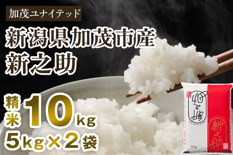 令和5年産新米】新潟県産 新之助 精米 10kg （5kg×2袋） 東京・南青山