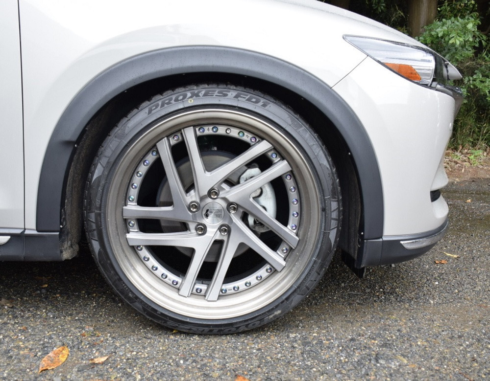片側10ｍｍのオーバーフェンダーは車検対応品