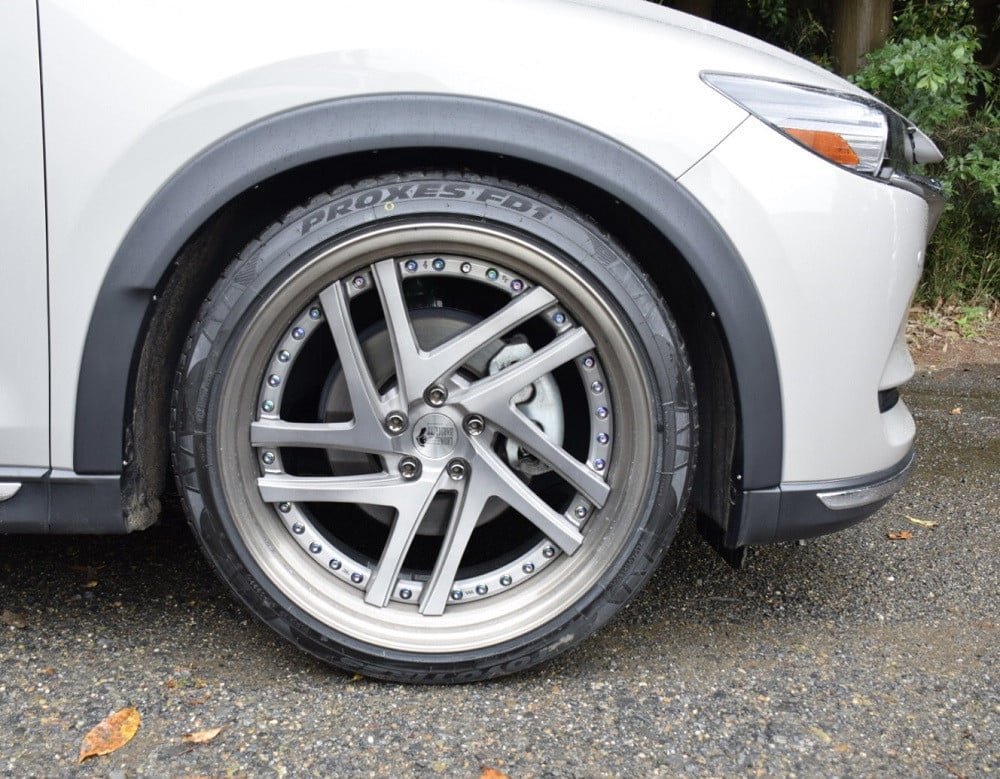 片側10ｍｍのオーバーフェンダーは車検対応品