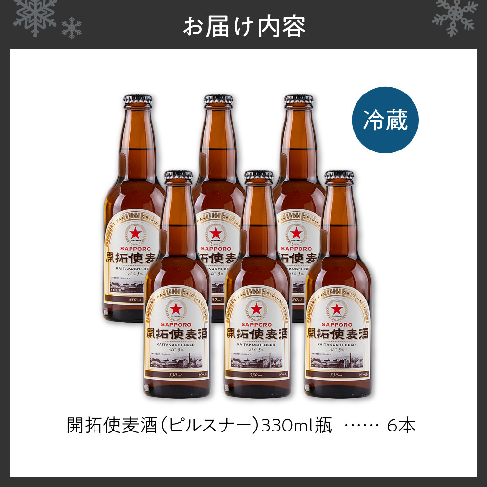 サッポロビール創業当時の味を再現！「ＳＡＰＰＯＲＯ開拓使麦酒」（ピルスナー） - 北海道札幌市｜ふるさとチョイス - ふるさと納税サイト