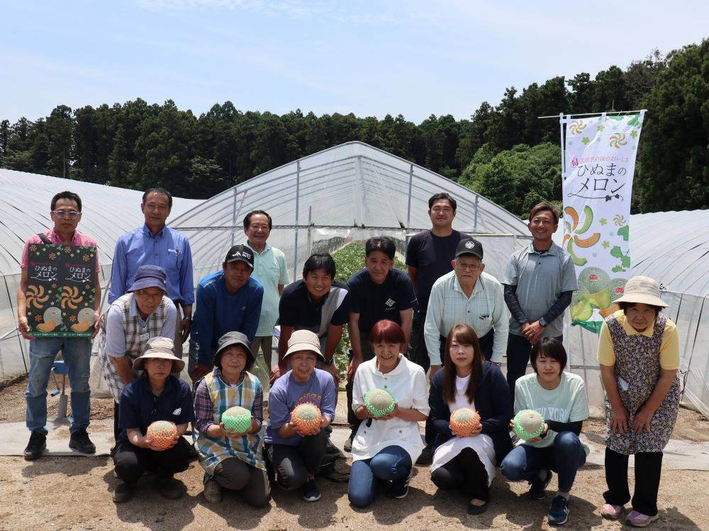 JA水戸茨城町メロン部会こだわりメロン研究部