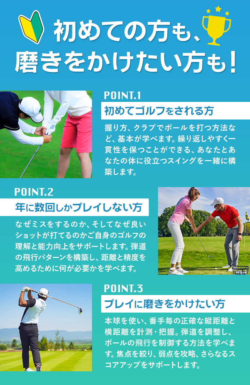 室内ゴルフ レッスン 利用チケット 1時間分 NERD株式会社 《30日以内に出荷予定(土日祝除く)》千葉県 流山市 送料無料 インドア ゴルフ  シミュレーションゴルフ 利用券 体験チケット データ分析 初心者 上級者 - 千葉県流山市｜ふるさとチョイス - ふるさと納税サイト