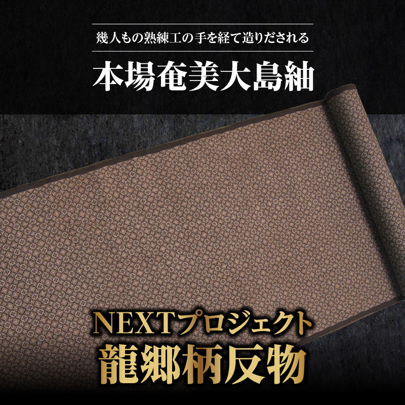 本場奄美大島紬NEXTプロジェクト 龍郷柄 反物 A060-007 - 鹿児島県奄美市｜ふるさとチョイス - ふるさと納税サイト