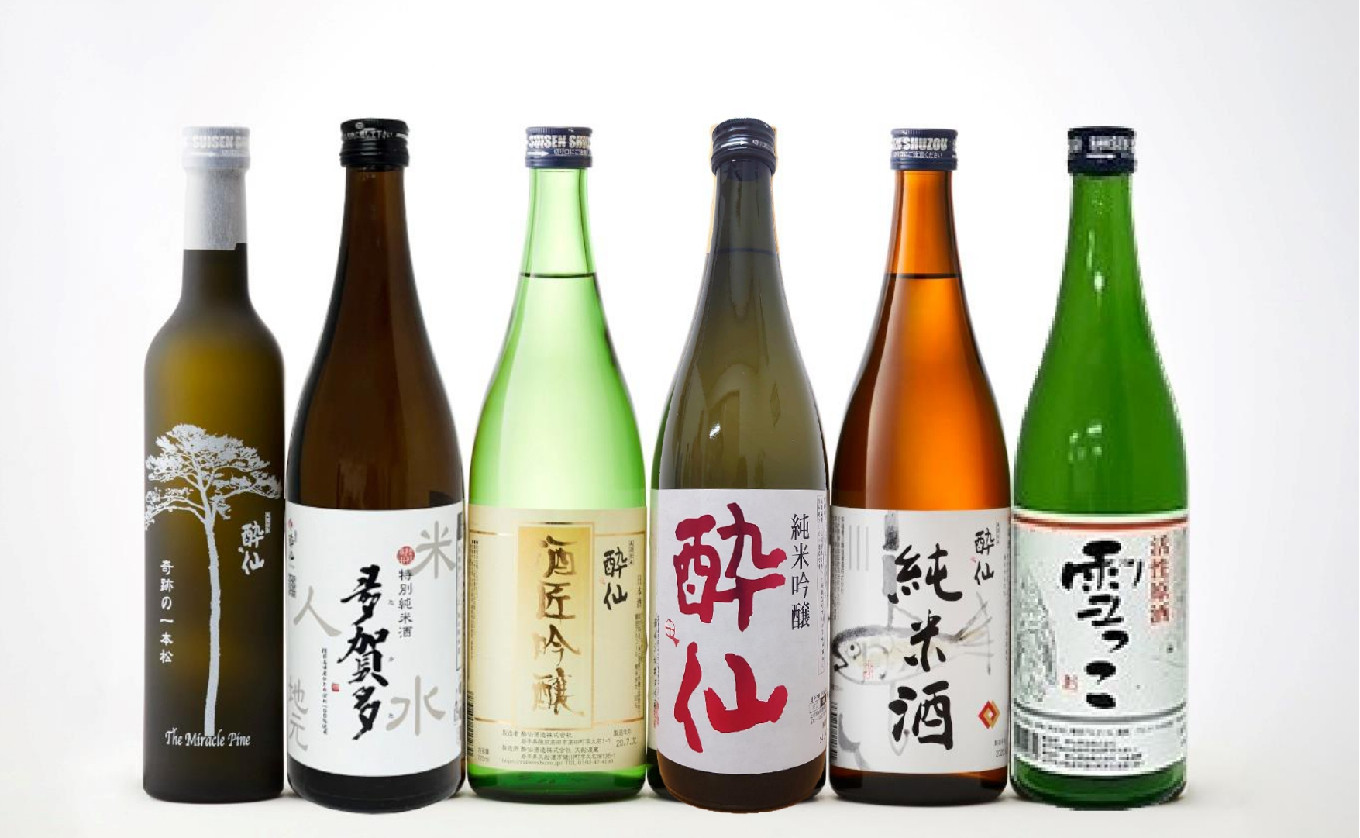 酔仙酒造 よりどり6種 飲み比べセット ～冬ver～ 【 地酒 お酒 日本酒 飲み比べ 晩酌 岩手県 陸前高田市 】 - 岩手県陸前高田市｜ふるさとチョイス  - ふるさと納税サイト