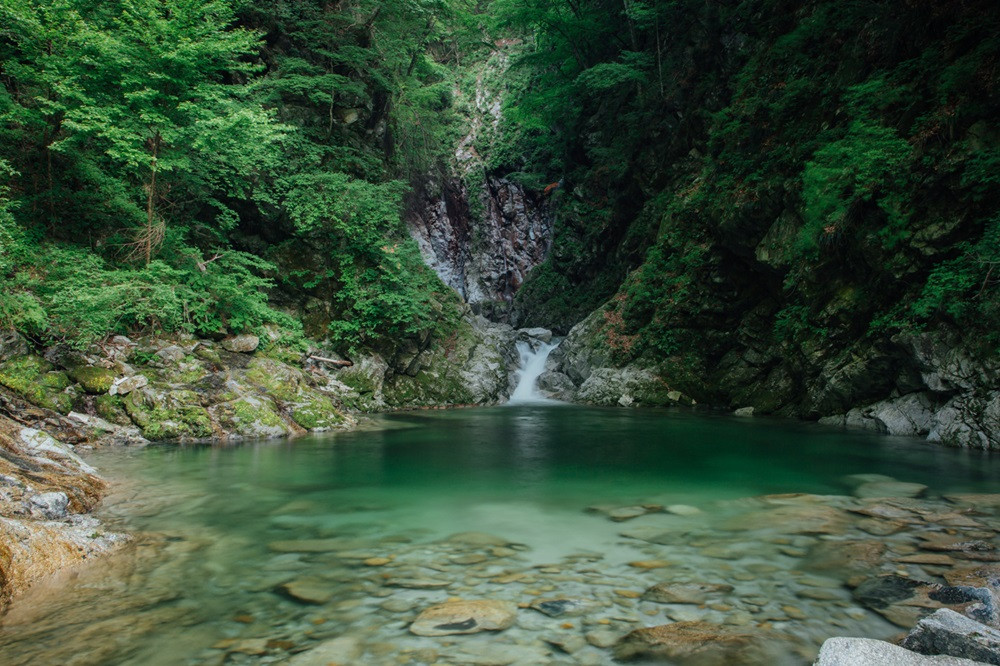 尾白川渓谷　千ヶ淵