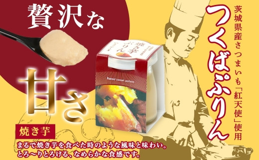つくばぷりん 焼き芋ぷりん 6個 プリン ぷりん 焼きいも 焼きイモ 