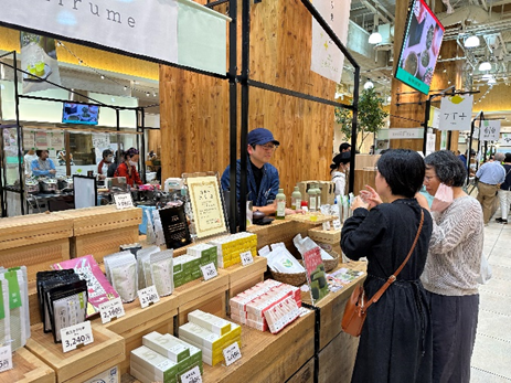 日本茶フェスの様子