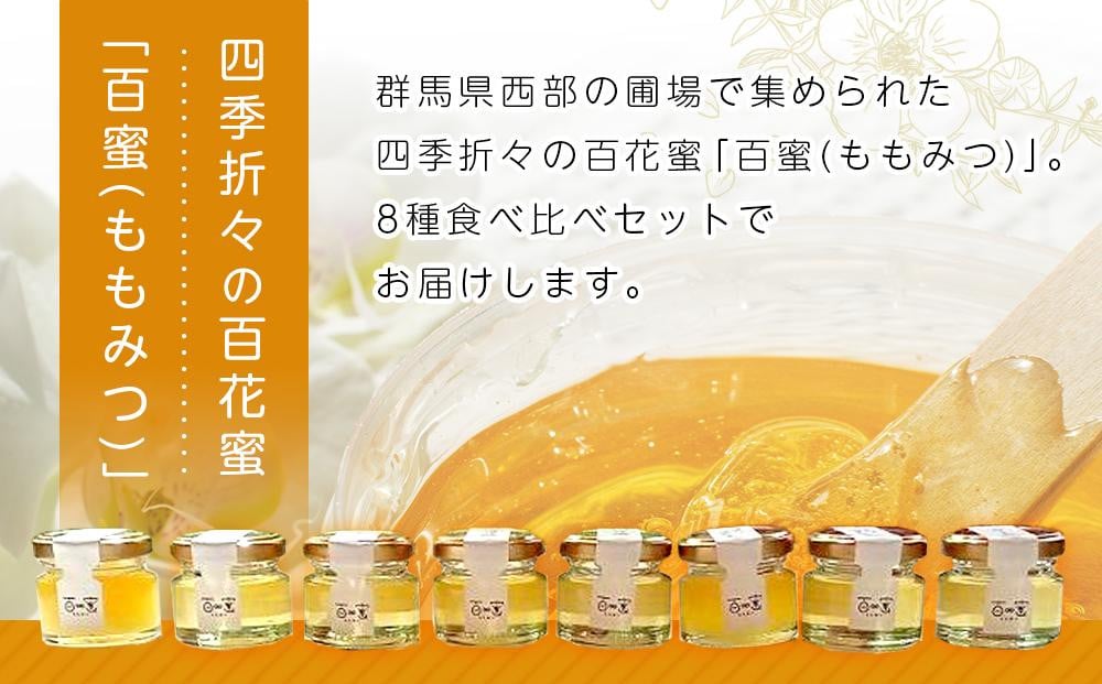 群馬県産「生はちみつ」８種食べ比べセット - 群馬県長野原町｜ふるさとチョイス - ふるさと納税サイト