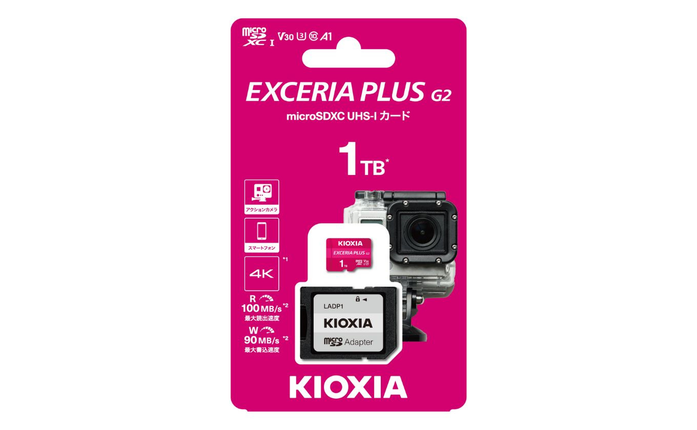 キオクシア（KIOXIA）EXCERIA PLUS G2 microSDXC UHS-Iメモリカード １TB - 三重県四日市市｜ふるさとチョイス -  ふるさと納税サイト