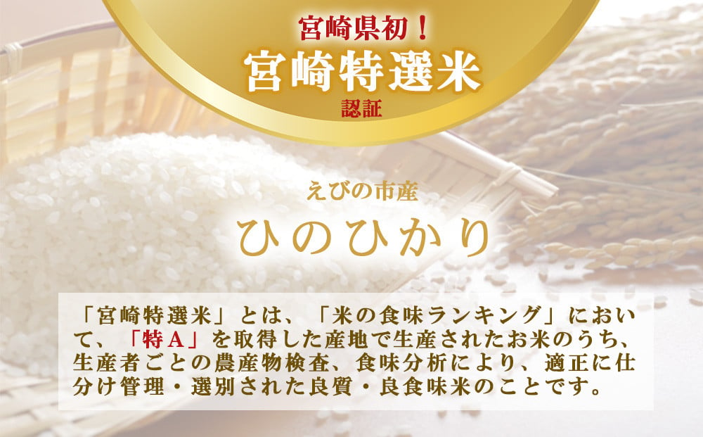 令和6年産】えびの産 ひのひかり 5kg 米 お米 おこめ ヒノヒカリ 九州 宮崎県 特選米 おにぎり お弁当 TKG 白米 冷めても美味しい  送料無料 - 宮崎県えびの市｜ふるさとチョイス - ふるさと納税サイト