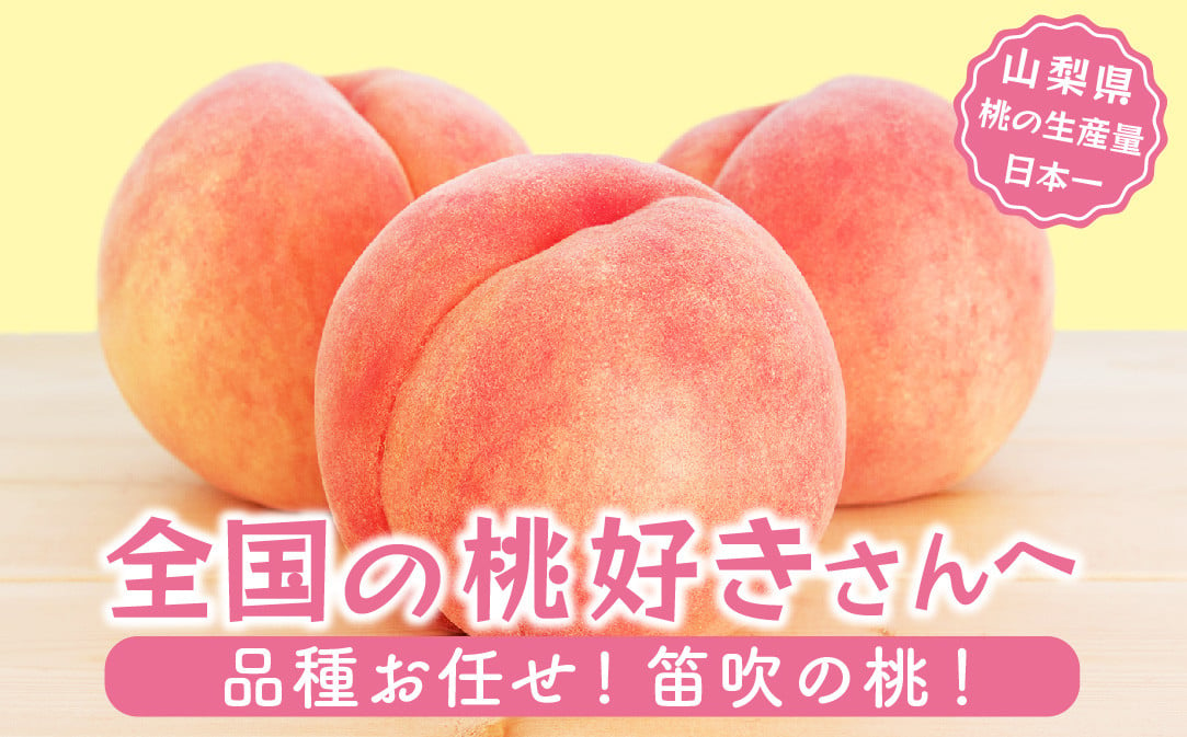 ふるさとチョイス限定】<25年発送先行予約>山梨県産 旬の桃 2kg以上(5～8玉) 180-004-cp - 山梨県笛吹市｜ふるさとチョイス -  ふるさと納税サイト