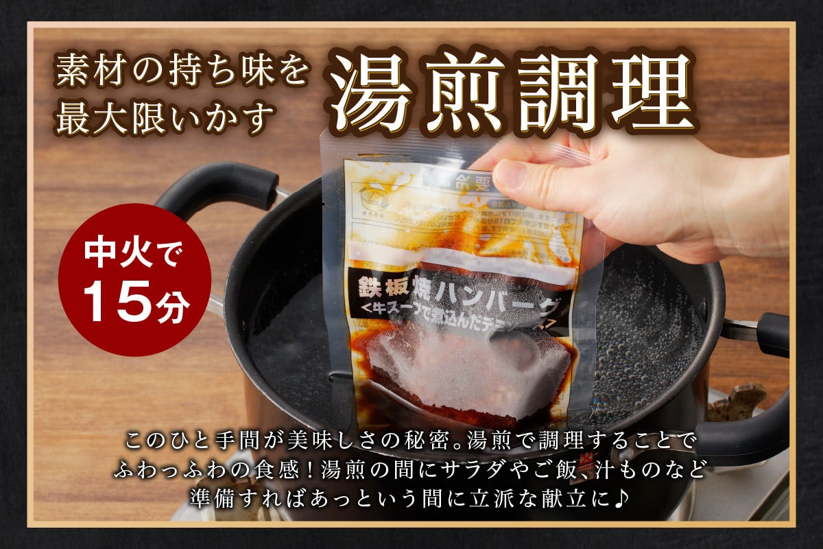 鉄板焼ハンバーグ デミソース 20個【A6-012】 惣菜 ハンバーグ 温めるだけ 福岡 飯塚 冷凍 小分け 肉 牛 簡単調理 特製 湯煎 -  福岡県飯塚市｜ふるさとチョイス - ふるさと納税サイト