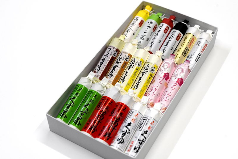 人気の「くず湯」詰め合わせです。