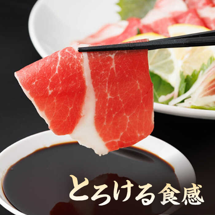 馬刺しのとろける食感もお楽しみください