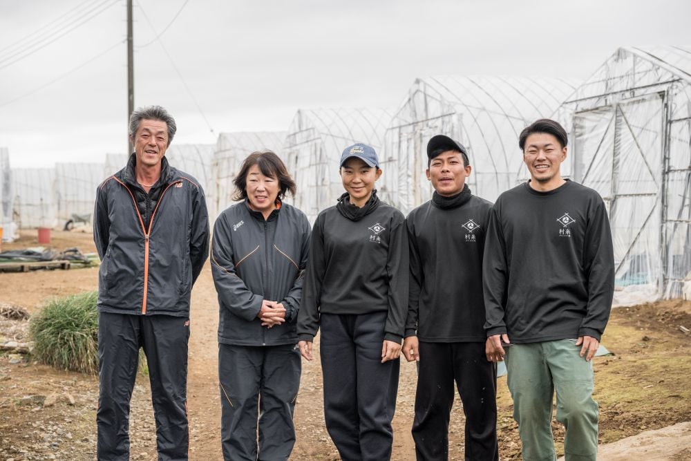 私たちが、手塩にかけて育てたメロンです！