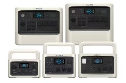 ポータブル電源は5種類。用途に合わせてチョイスできます!