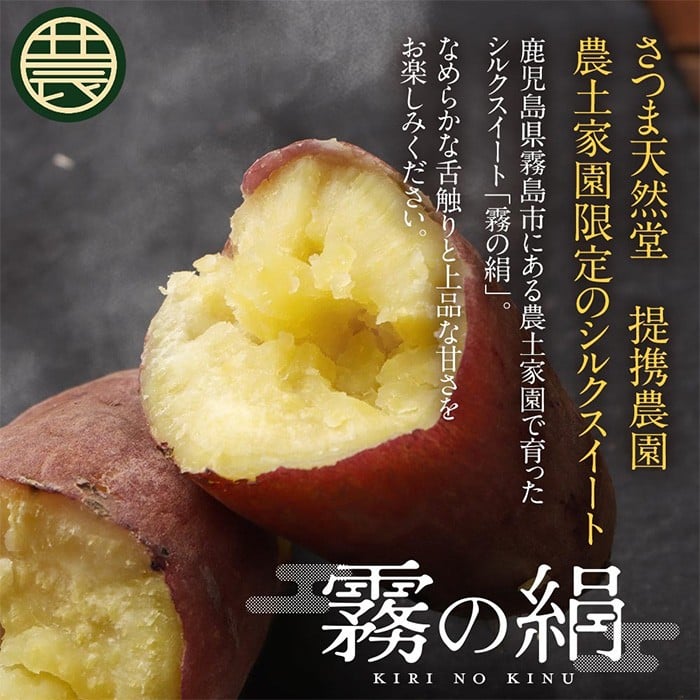 K-278-A 《期間限定！2025年12月中旬～2026年3月初旬迄に発送予定》鹿児島霧島のさつまいも「霧の絹」5kg【オーガランド】霧島市 さつまいも サツマイモ さつま芋 芋 シルクスイート 生芋