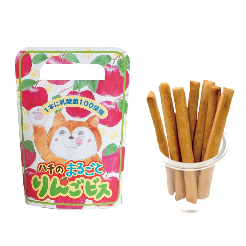 「ハチのまるごとりんごビス」