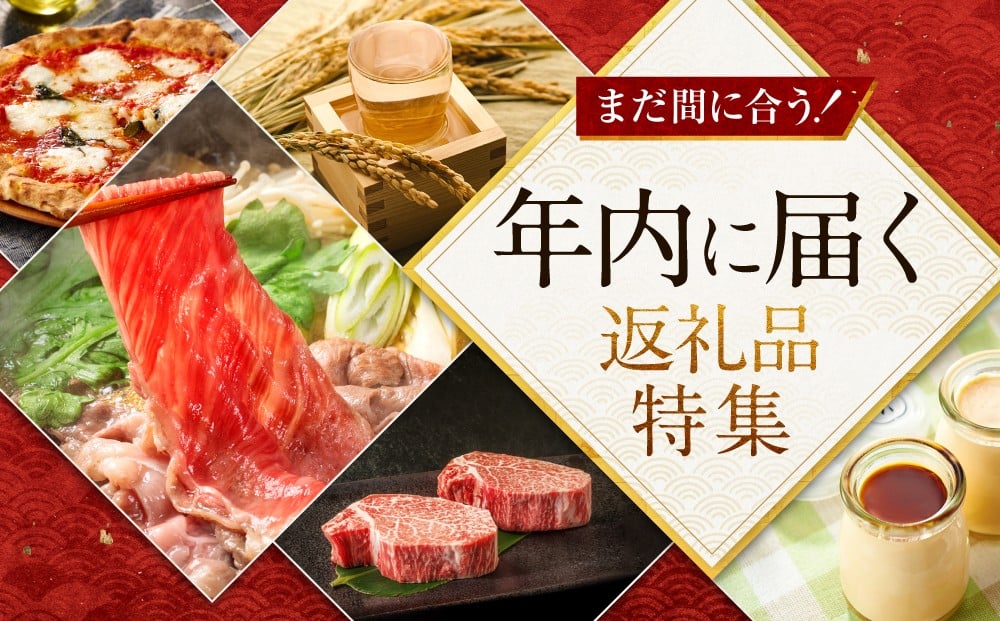 ↑↑ まだまだ間に合う！年内お届け返礼品はこちらから↑↑