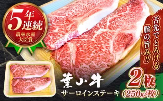 葉山牛サーロインステーキ 250g × 2枚