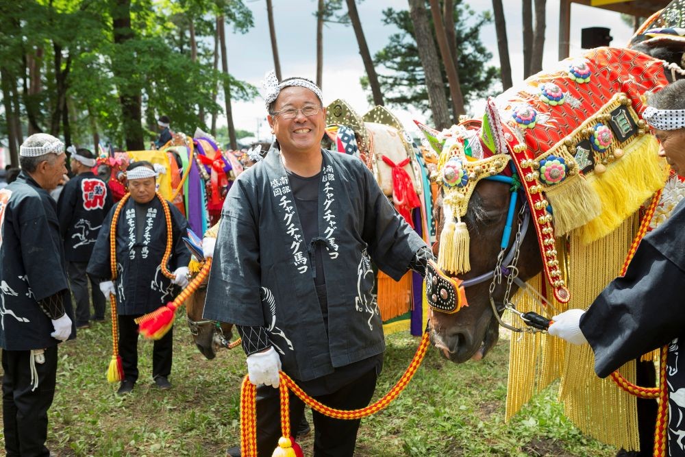 伝統行事「チャグチャグ馬コ」