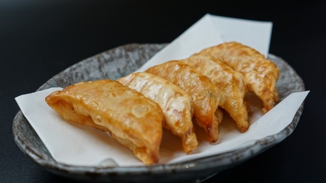 揚げ餃子にしても絶品です♪