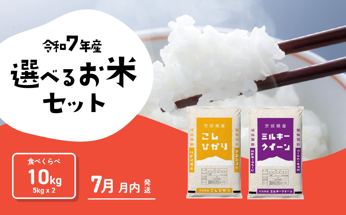 米 茨城米 10kg 20kg 精米 コシヒカリ ミルキークイーン