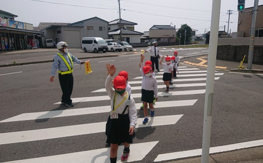 太良町の小学生を対象に交通安全教室を行いました！
