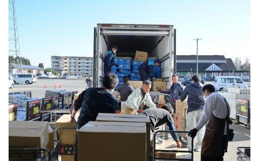 能登半島地震で被災した姉妹都市能登町へ物資提供や人員派遣による支援を行っています。