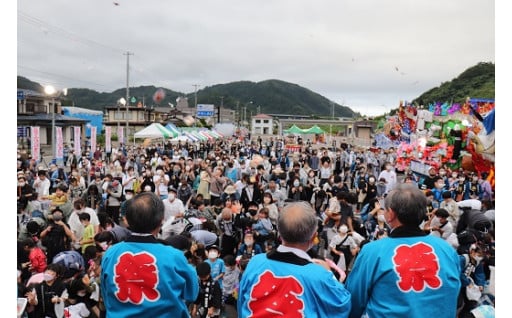 寄付金を活用して、村の一大イベント「ふだいまつり」を開催します！