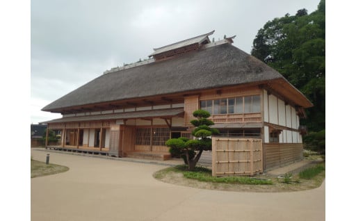 「旧吉田家住宅主屋」の復旧事業を行い、5月23日から一般公開が始まりました！