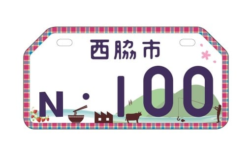 【令和7年度活用予定】市制20周年記念　オリジナルナンバープレートを発行！
