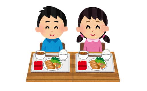 第３子以降の学校給食費を補助しています！