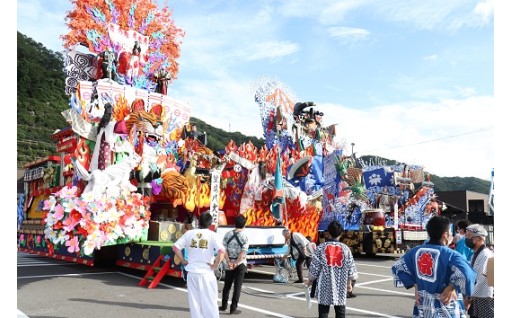 寄付金を活用して、村の一大イベント「ふだいまつり」を開催します！