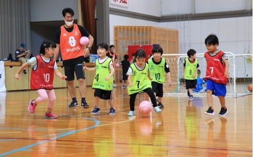 元気に育つふだいっ子!寄付金を活用して、スポーツ教室等を開催しています!