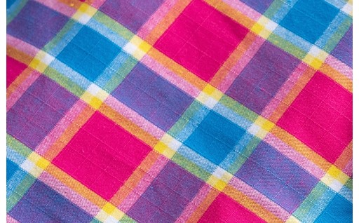 【活用予定】新しい市のシンボル「西脇チェック」の普及をはかります！