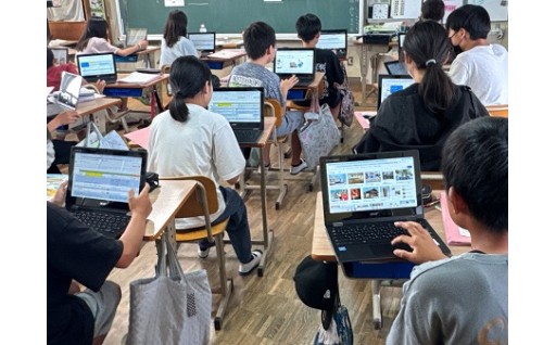 小城市ふるさと納税　「教育情報化推進事業」活用事業のご報告②